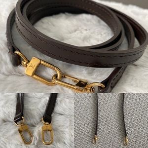 Louis Vuitton Ebene Crossbody Removeable Shoulder Strap